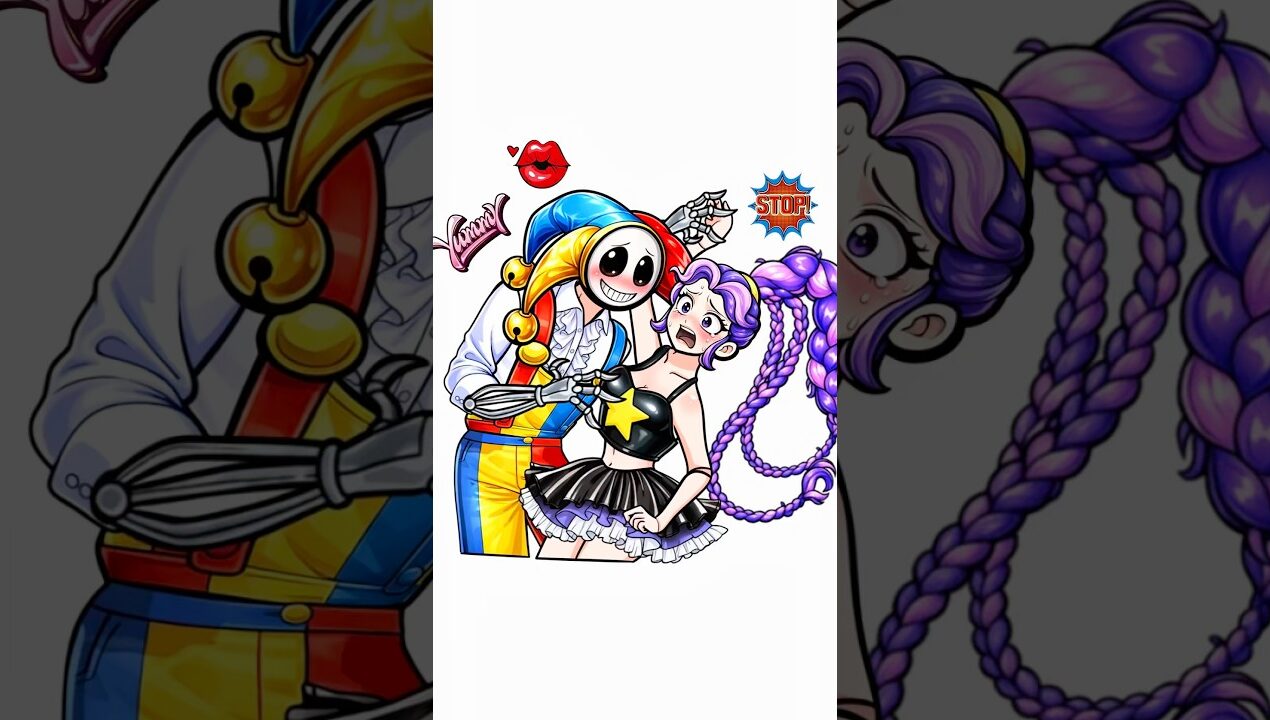 Poopy Playtime 5 – Lily Lovebraids ❤️ Prototype Sticker Book DIY #stickerbook #diy #poopyplaytime