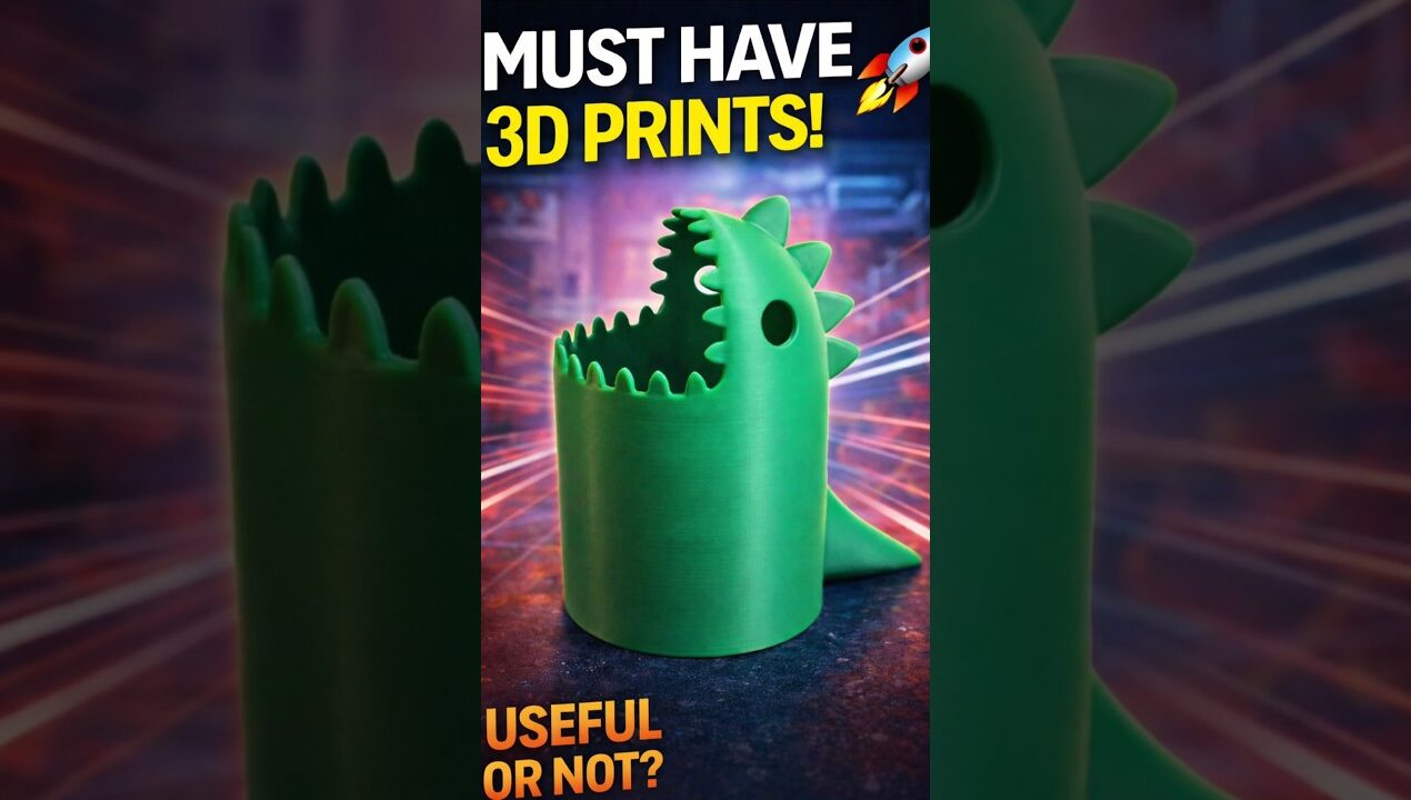 5 Useful 3D PRINTS you actually need! 🏠 #3dprinting #bambulab #diy #shorts