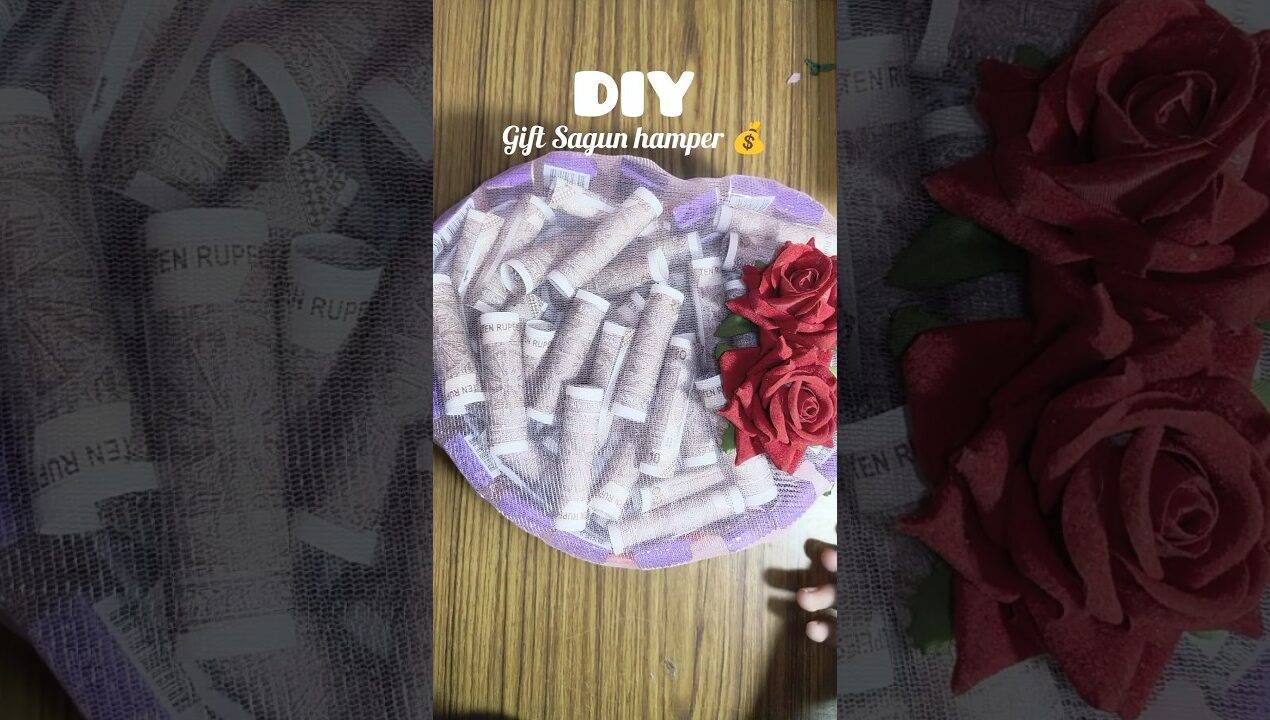 DIY Cash Hamper with chocolate🍫in budget🎁|| Gift ideas in just 500 rupees😱#diy#gift#viral#fyp#cash