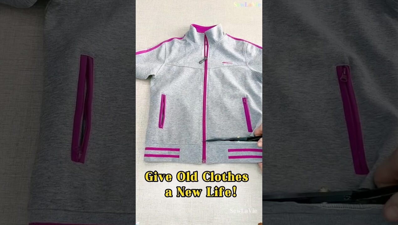 Don’t Throw Away Your Old Sweatshirts! 😱 DIY Trendy Puffy Bag #lifestyle #diy #sewing