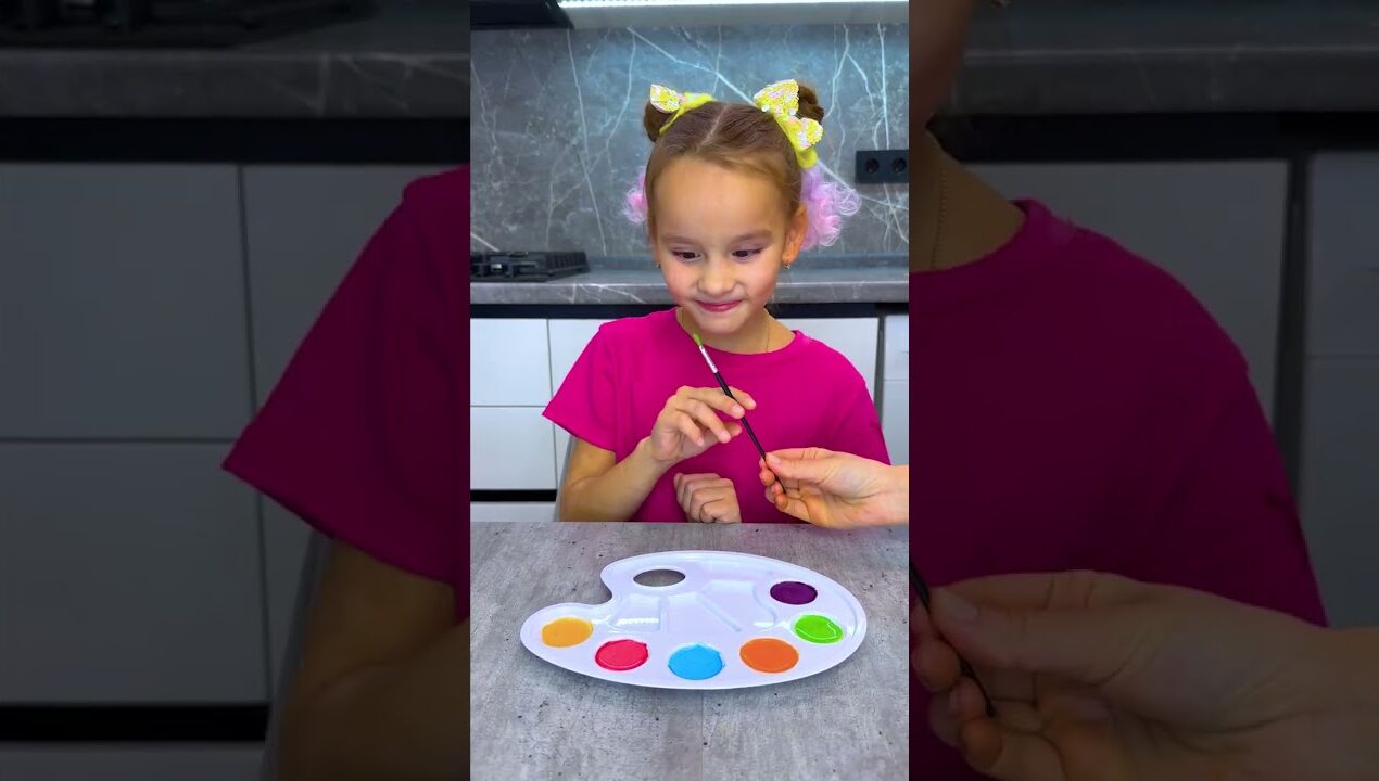 Easy DIY Kids Nail Polish for Mother-Daughter Time! 💅 #diyideas #kidsvideos
