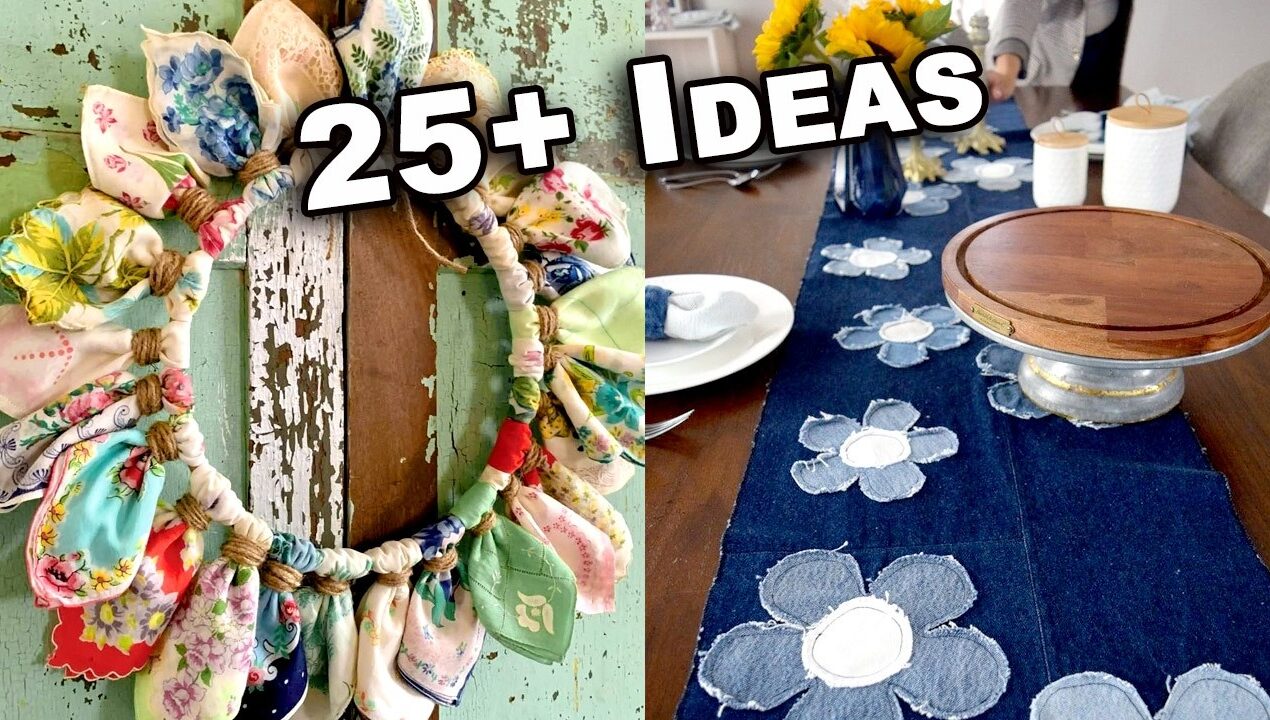 25+ DIY Budget Home Decor Sewing Project Ideas