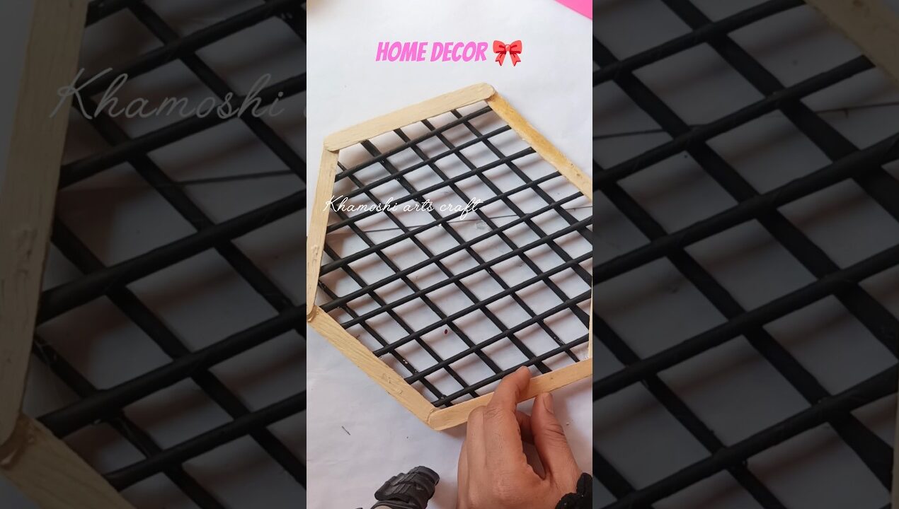 DIY Icecream Stick Craft Ideas 😱#shorts #shortvideo #diy