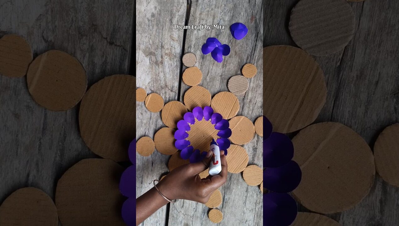 Best Cardboard Wall Decor ldeas/Wall Hanging Craft ldeas #diy #craft #art  #trending