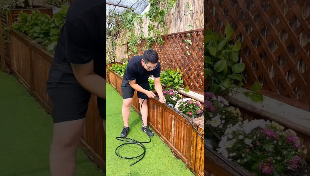 Adjustable Mini Irrigation For Garden #water #garden #ideas #technology
