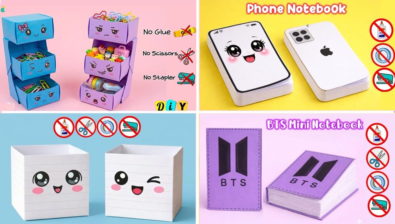 Easy craft ideas/ miniature craft /Paper craft/ how to make /DIY/school project/ art and craft