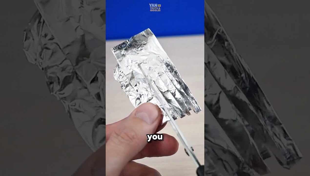 3 foil hacks you didn’t know ⁉️😳 #hacks #diy