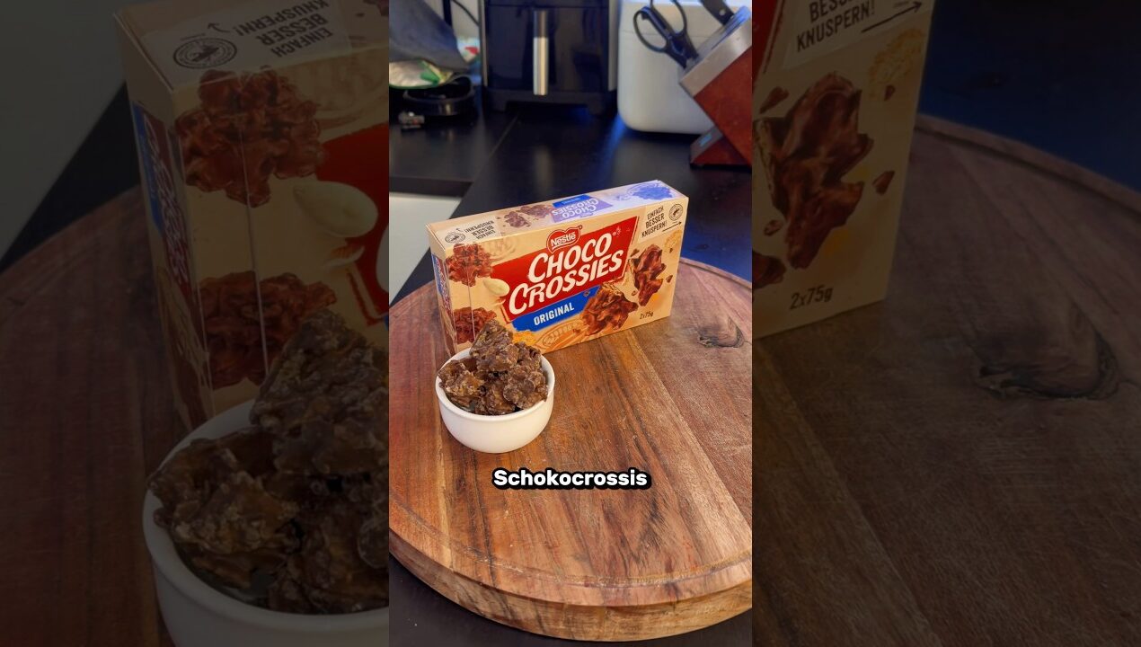 Schoko Crossies selber machen😋 #fy #geschwister #food #viral #selbermachen #diy #schokocrossie #fyp