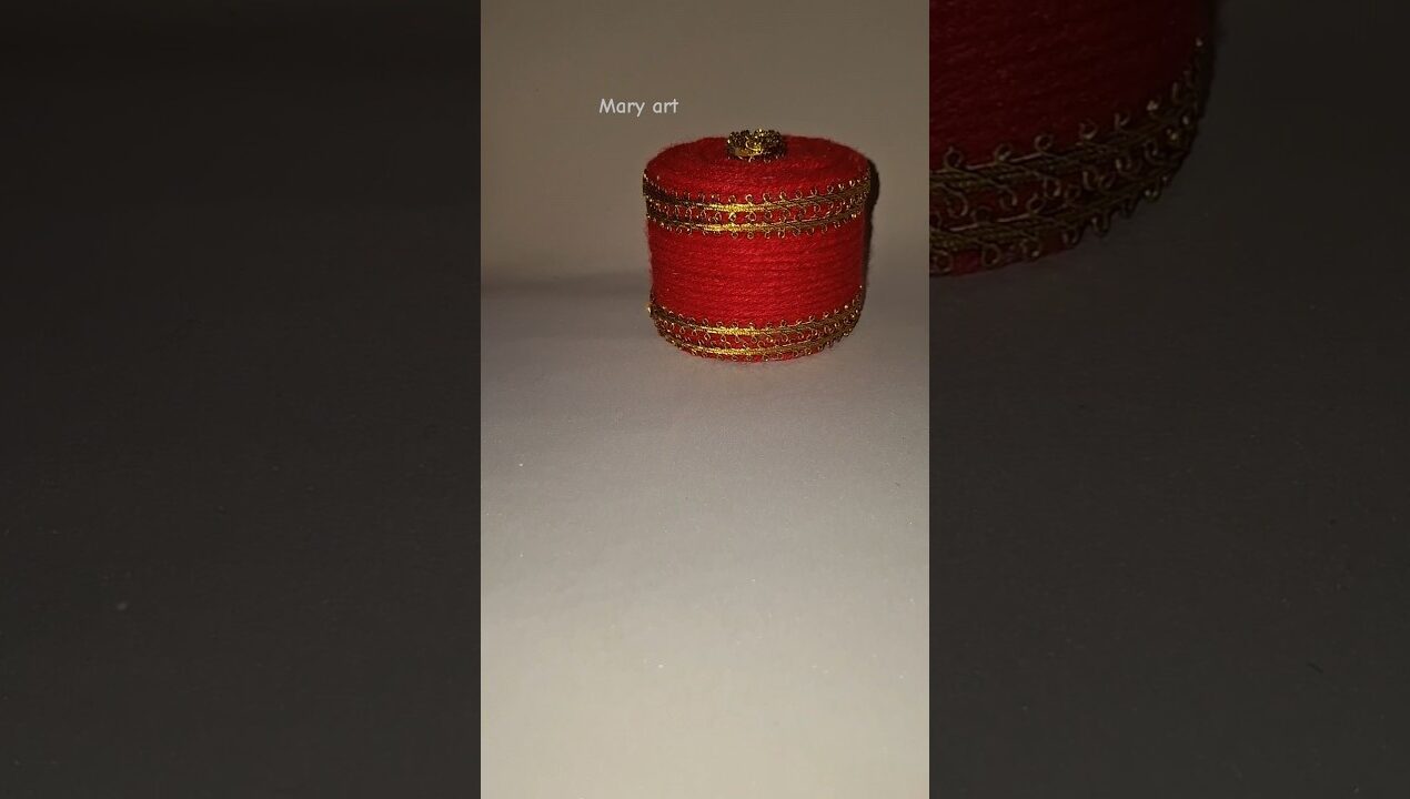 Idea de hacer un joyero #diy #ideas #craft #manualidades