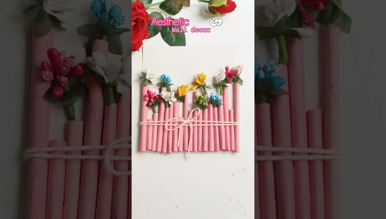 Diy Asthetic Home Decor idea#shorts #viralshort #reuse #diy #handmade #crafting #trending⁠‪#craft…