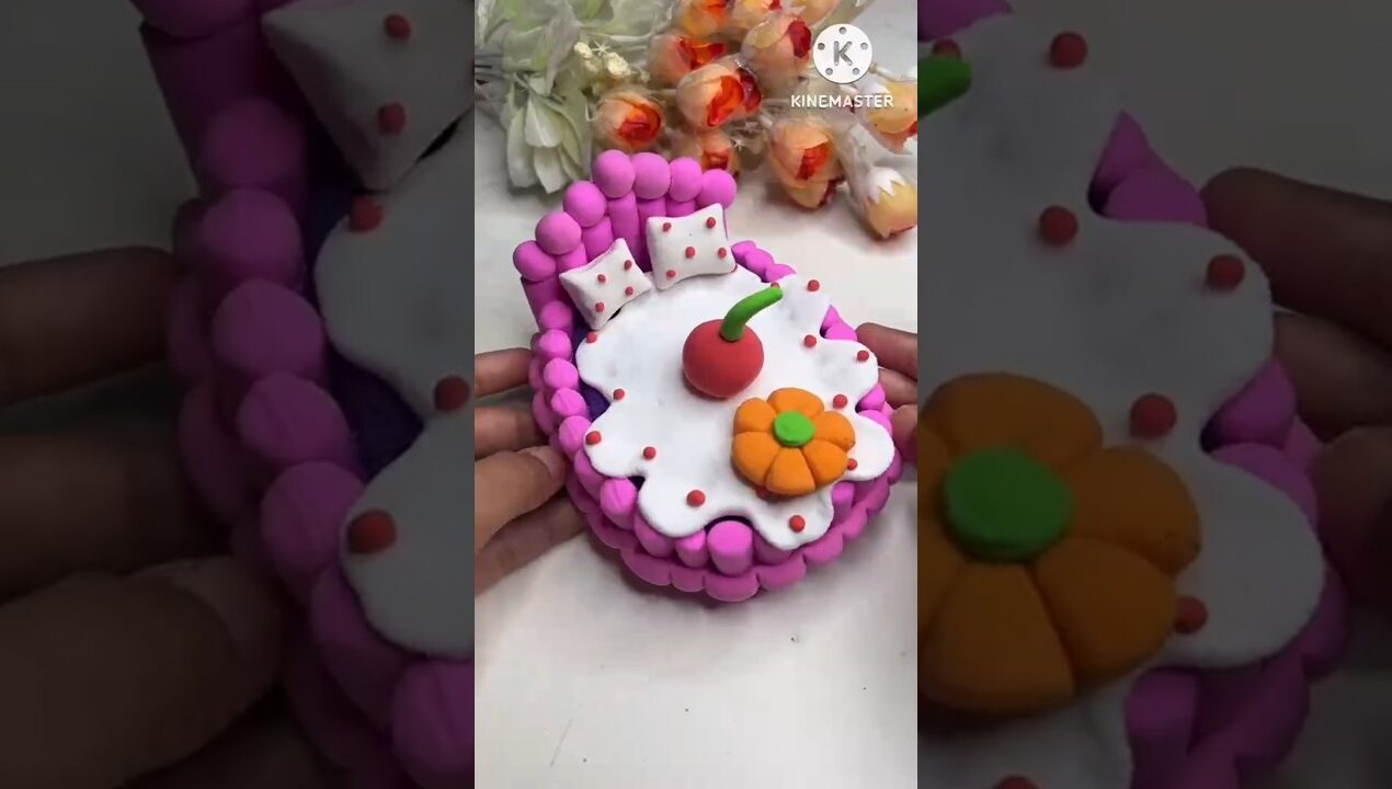 Diy idea 💞 How to make easily sofa set with Super clay #trend #shorts ##painting #clay