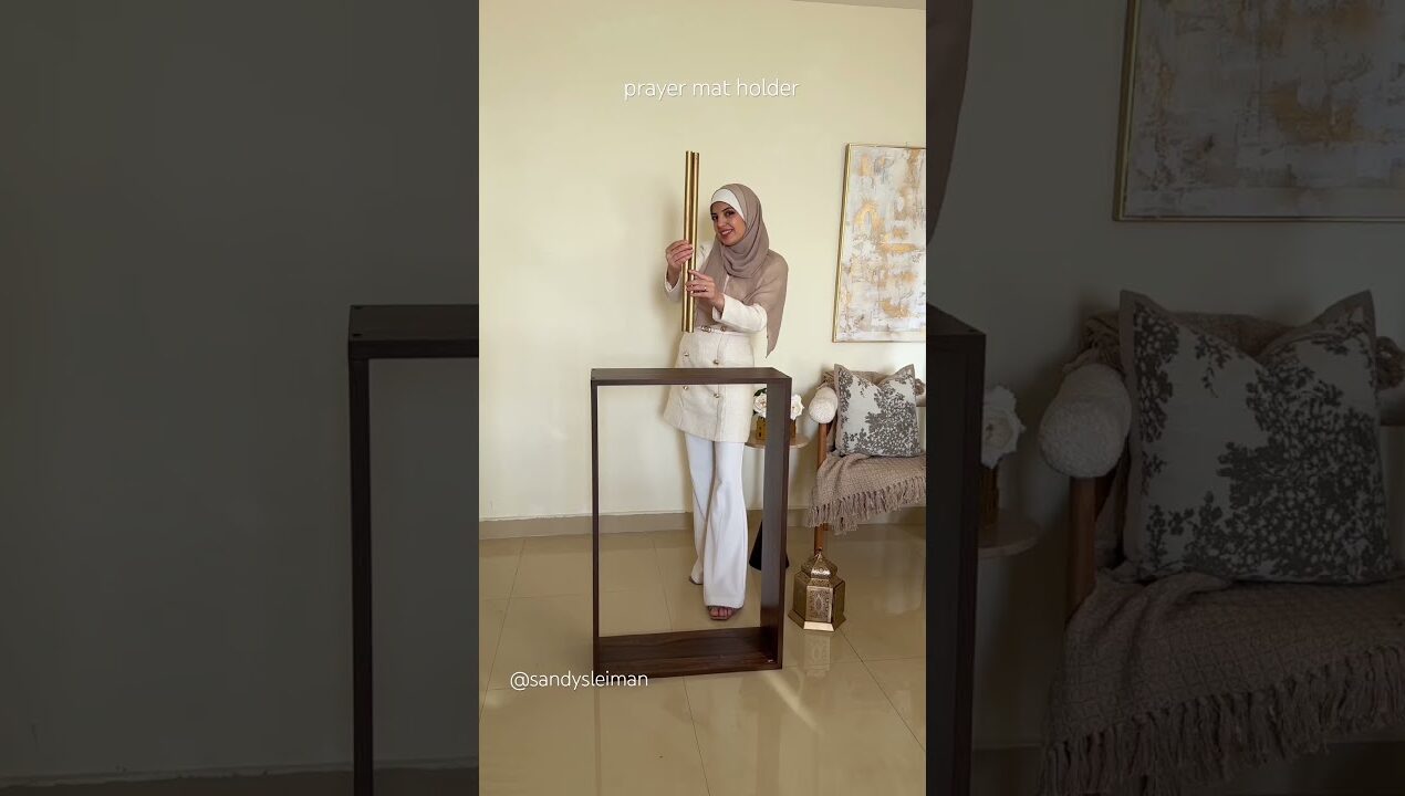 prayer mat holder diy #diy  #homeprojects #homeimprovement #diyideas