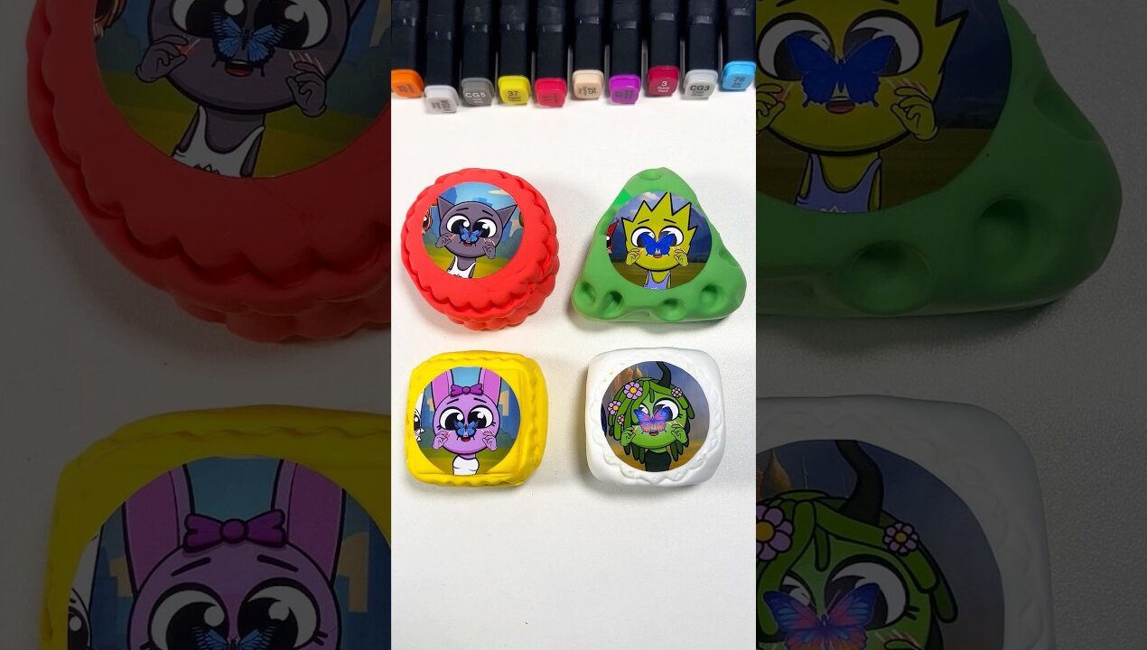 Making sprunki phase 6 lego blind boxes with clay#clay #sprunki   #diy#lego