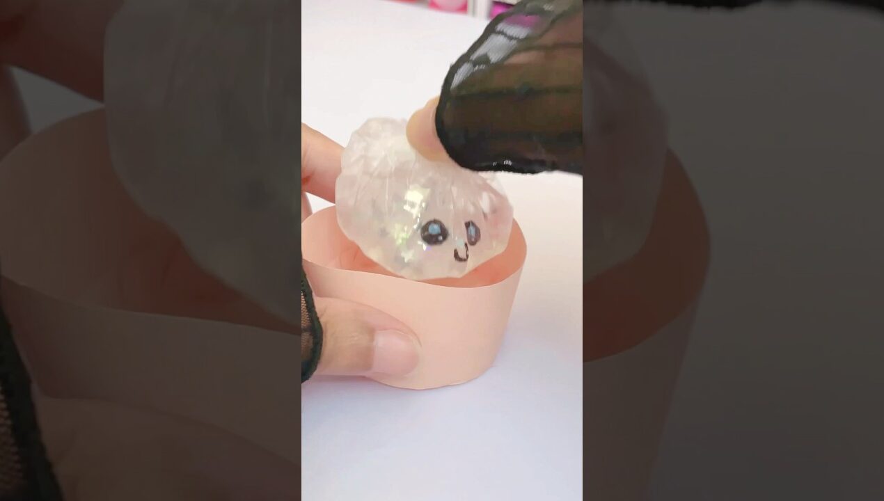 DIY Viral Dumpling Squishy 😍 #shorts #diy #craft #trending #youtubeshorts #papercraft #diyideas