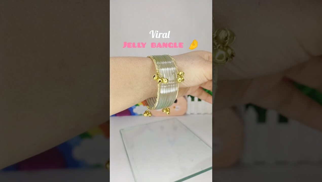 Diy viral jelly bangles hack #viral #shorts #diy #viralbangle #diyideas #trending