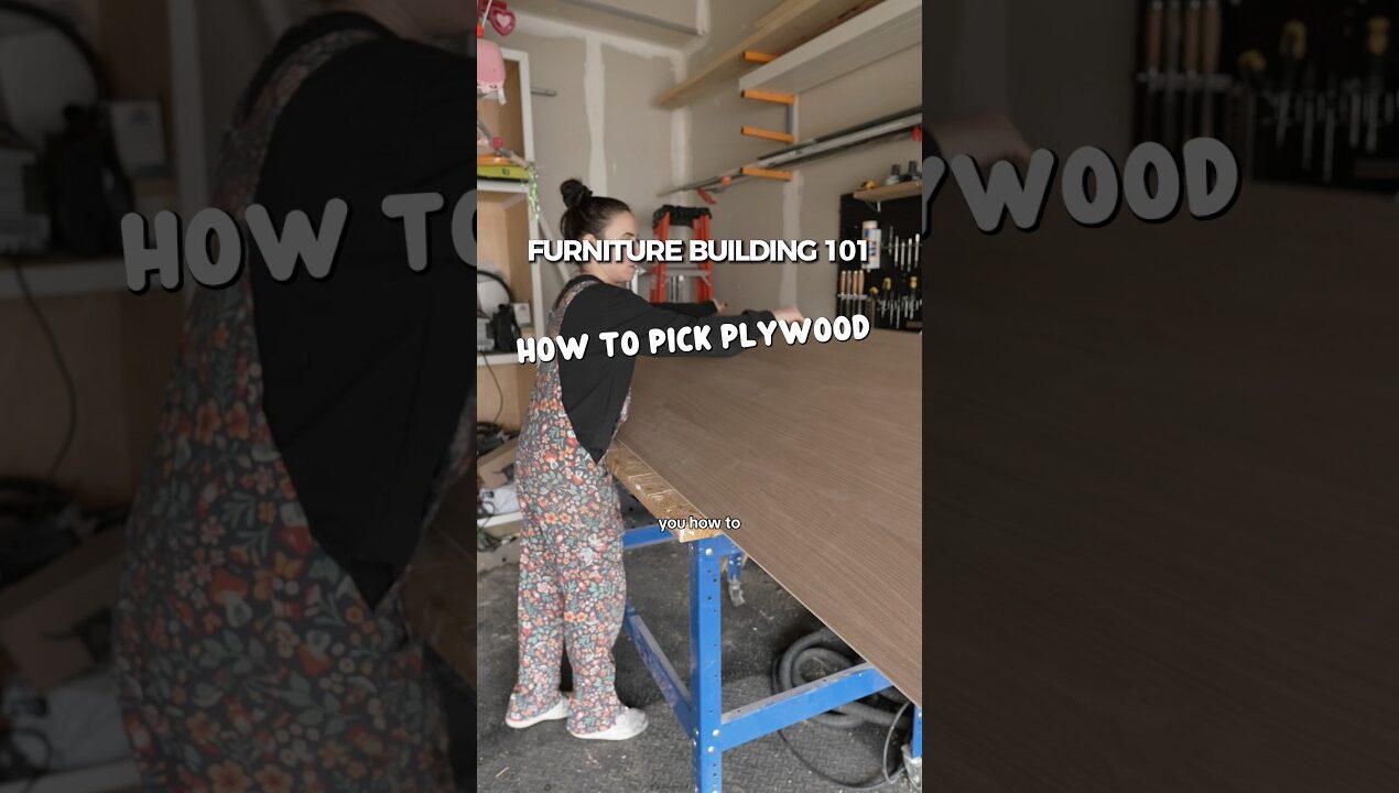 Plywood 101: The secret to flawless DIY furniture #woodworking #diy #woodworker
