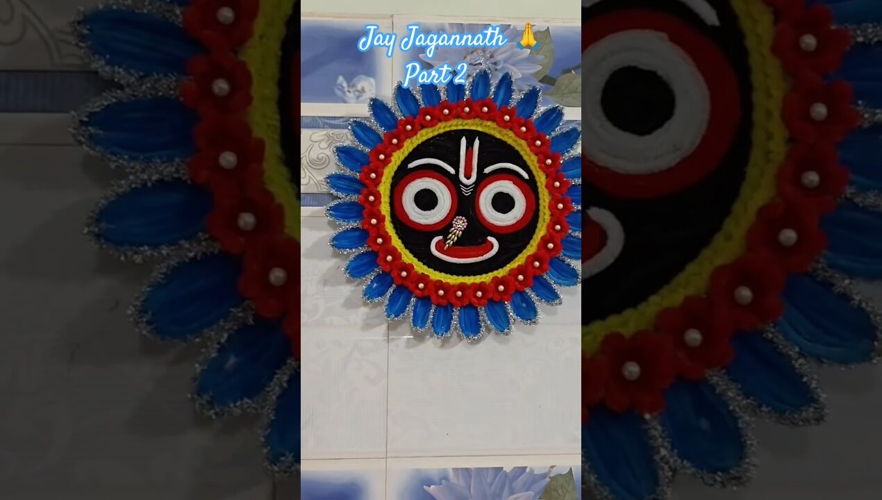 Jay Jagannath 🙏 pipe cleaner DIY part 2#pipecleanercrafts #youtubeshorts #shortvideo #shorts