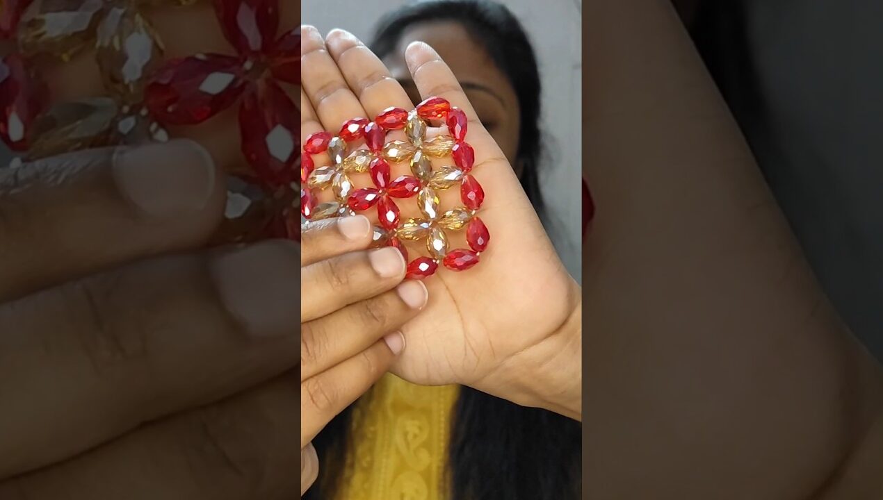 tear/drop granny square tutorial 🥰|#shorts #upharbags #tutorial #beadedbag #grannysquare #diy