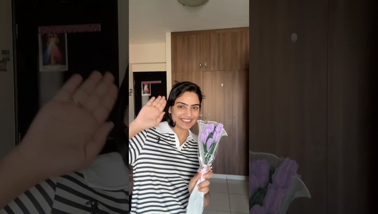 DIY Pipe cleaners tulips 🌷🦋❤️#handmade #diy#crafts#gift|Aswani krisgna|