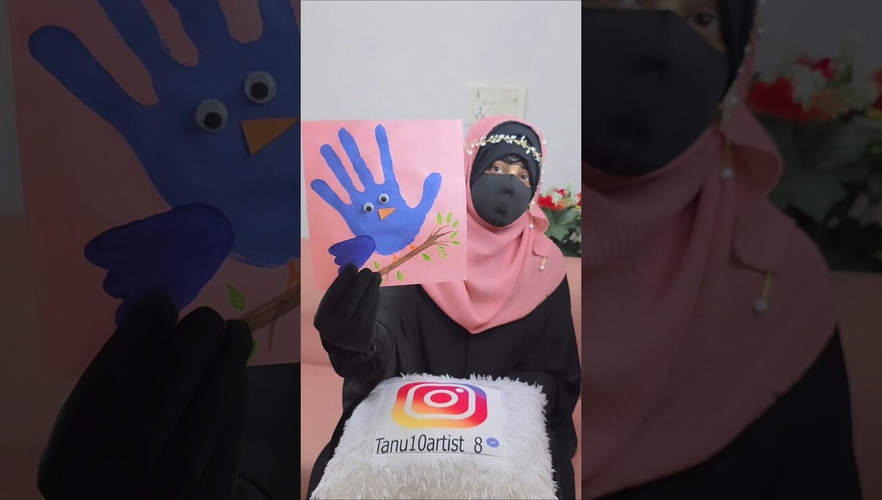 hand drawing craft ideas for kids/easy paper craft #craft #papercraft #drawing #kids #shorts #viral