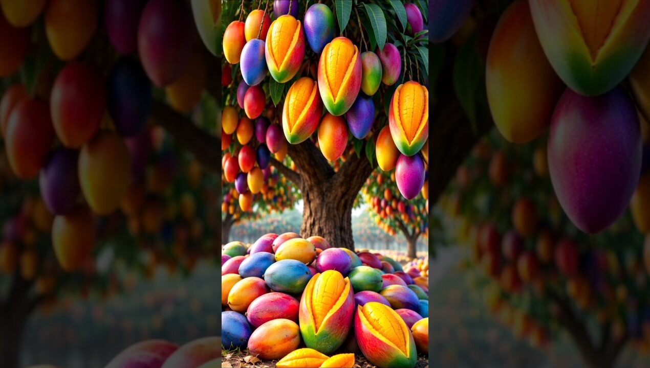 Easy and fast method to grow and propagate mango trees #garden #fruits #diy