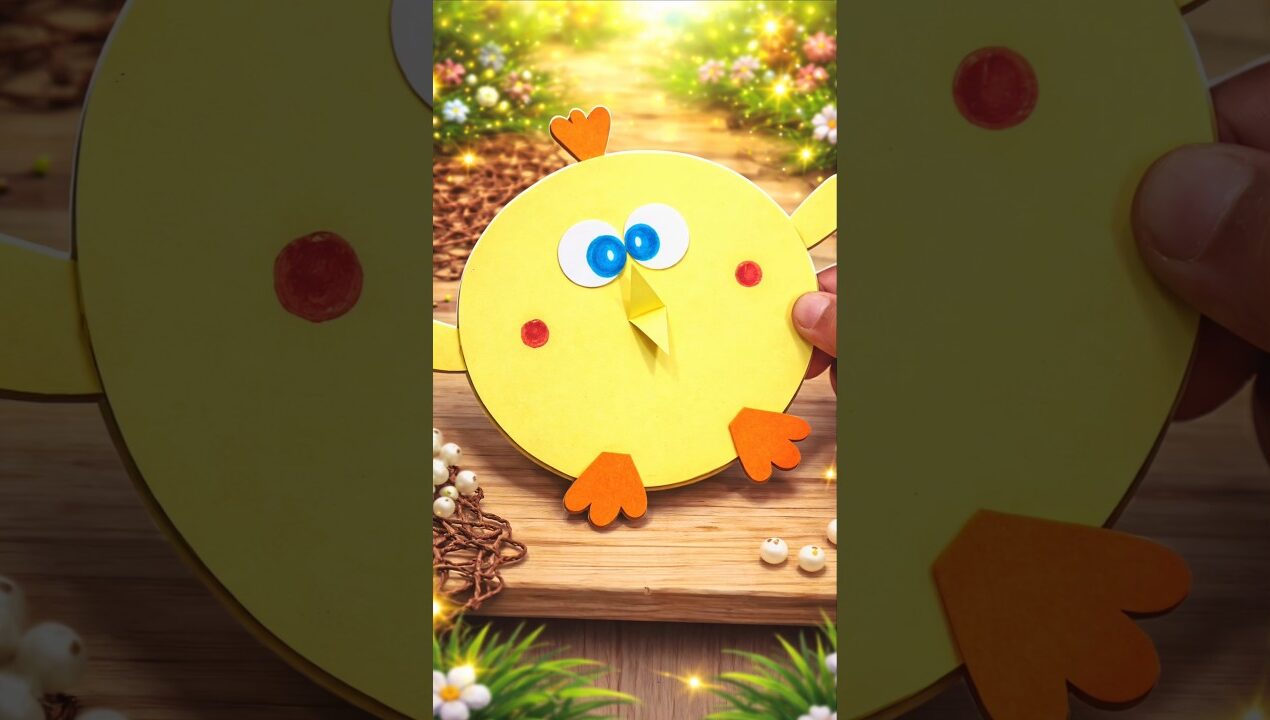 Paper sheet cartoon easy craft ideas for kids #shorts #ytshorts #viralvideo#kids #diy#art#papercraft