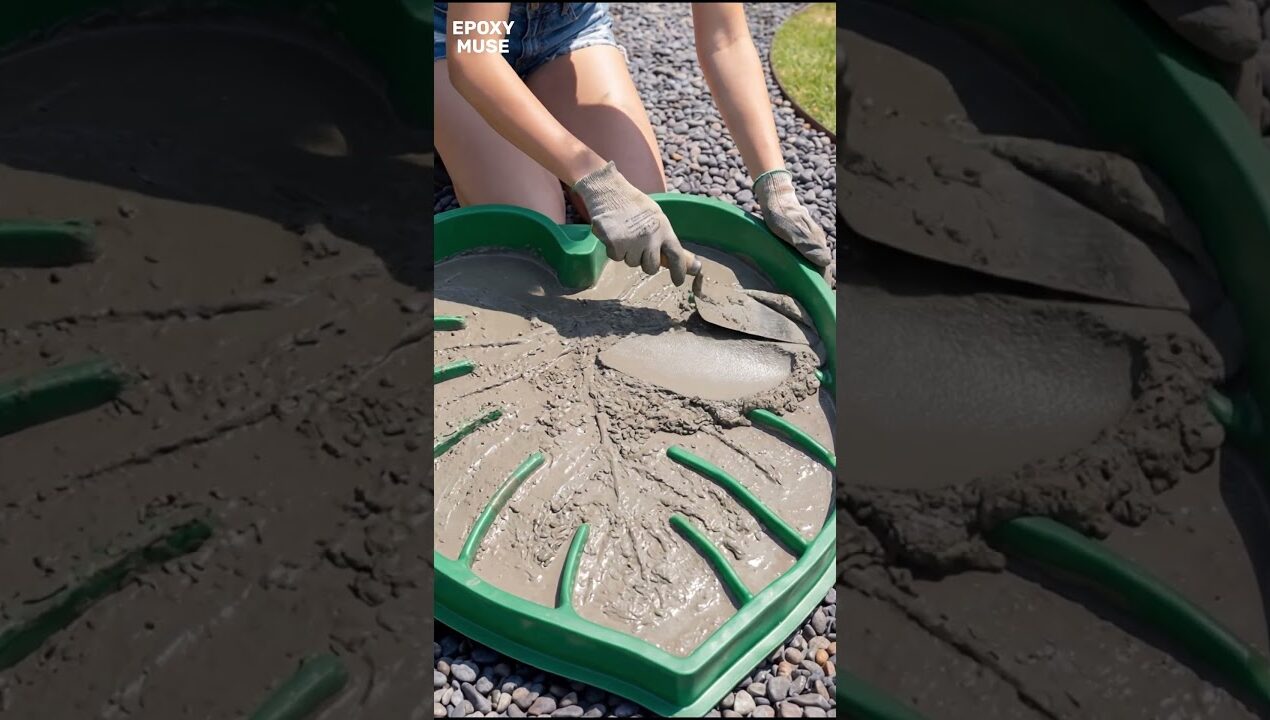 Never make a regular path until you see this 😱 #garden #gardeningideas #path