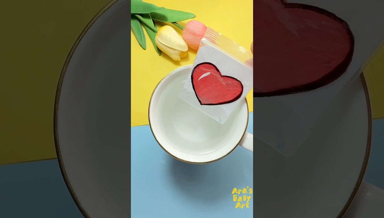 ⁠Fun Paper craft Idea❤️ #shorts #ytshorts #papercraft #water