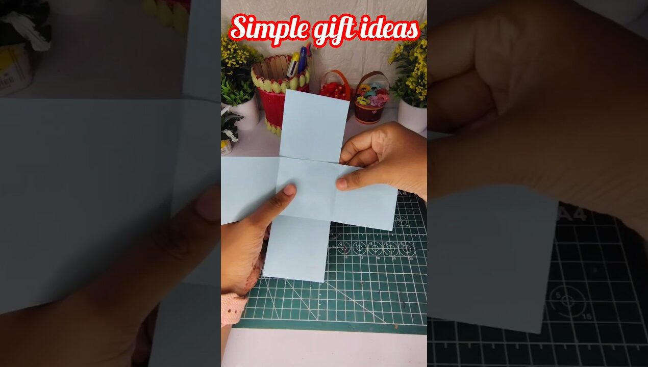 diy simple paper gift ideas #diy #paper #craft #ideas #shorts