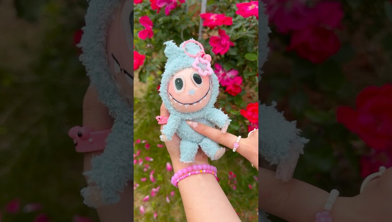 Making my LABUBU NANO TAPE SQUISHY a BODY! 😱😳🫧 *diy nano bubble craft*