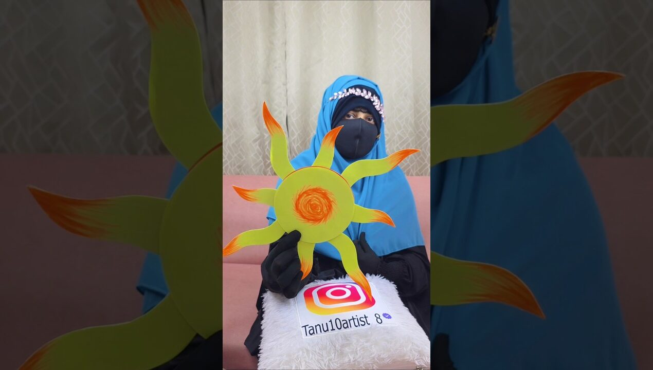 Wall decor craft idea for kids/ Wall Decoration Shorts Video #ytshorts #shorts #craft #support