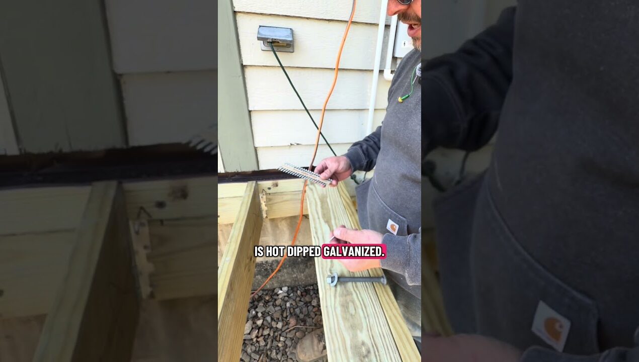 Deck Hardware #remodel #diy #contractor #construction #tools #builder #carpentry #deck