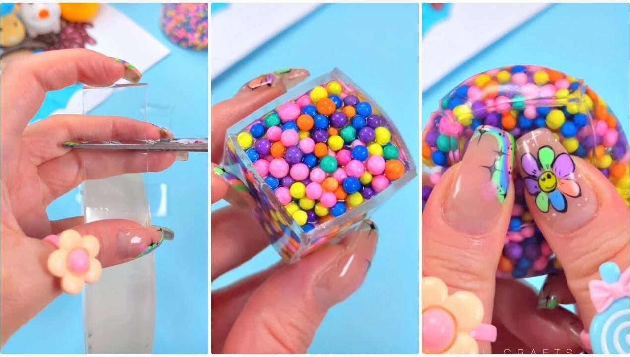 DIY Nano Tape Squishy – Funny Nano Tape Hacks #shorts #youtubeshorts