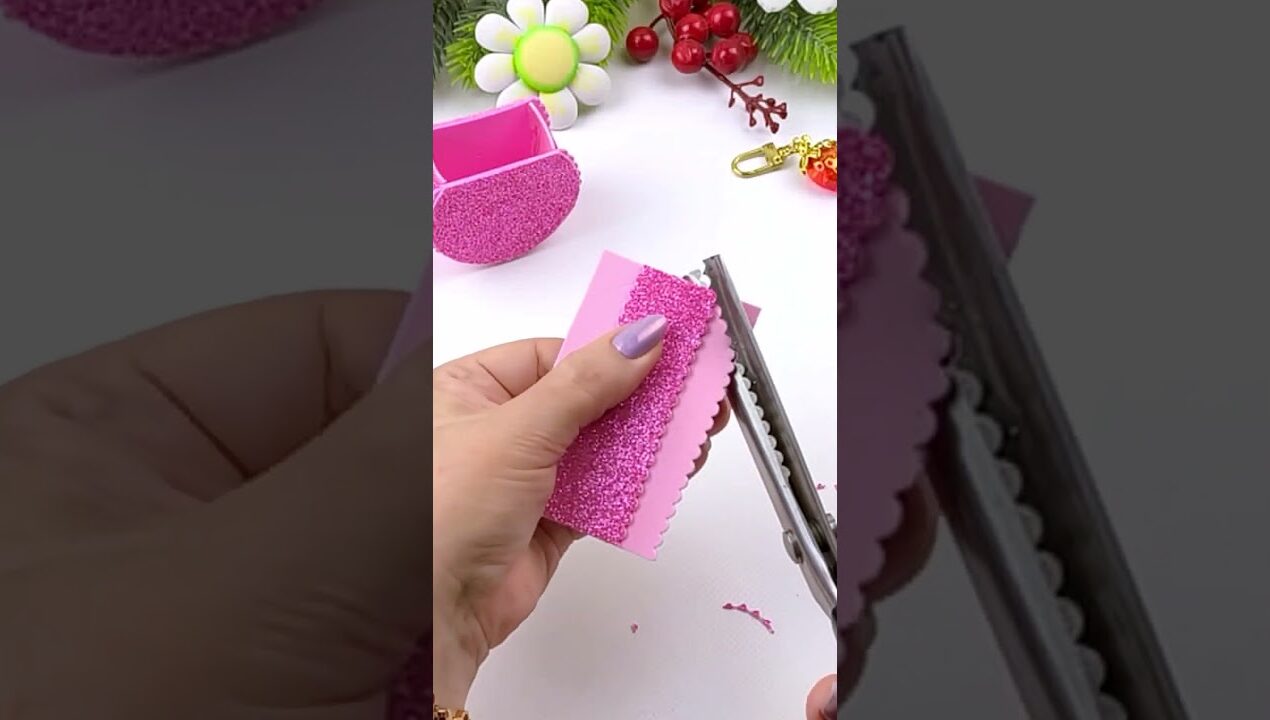 Mini DIY Bag Made from Foam Sheet #Shorts #DIY #Craft