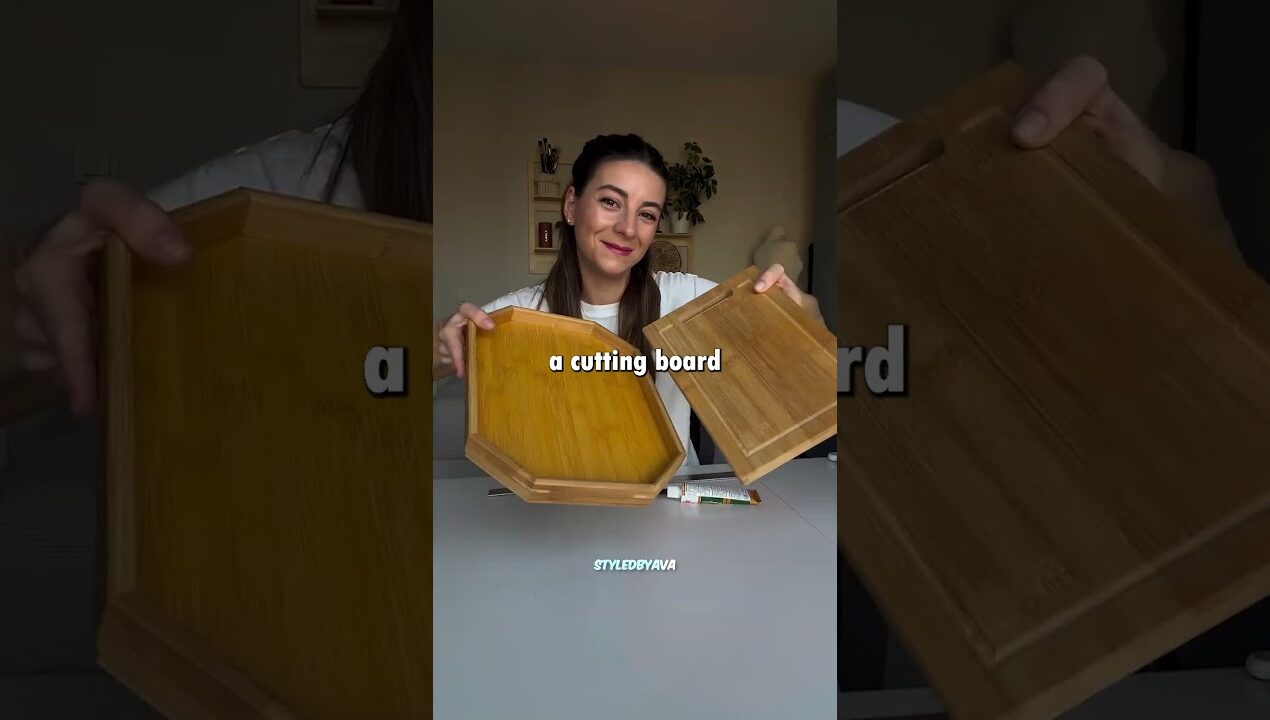 DIY Sofa Tray in 1 Minute 🍿 Easy Home Hack You NEED!