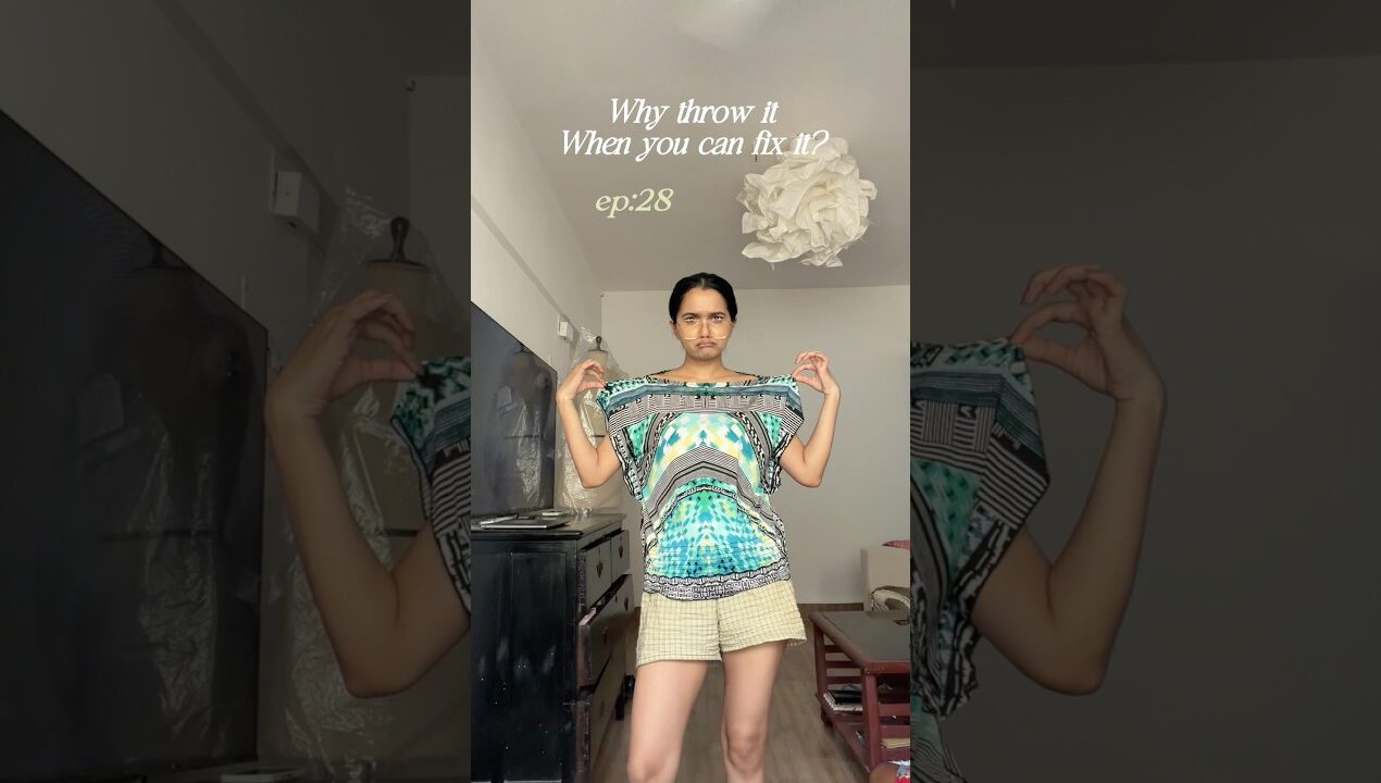 Not ugly anymore #upcycling #sewing #diy