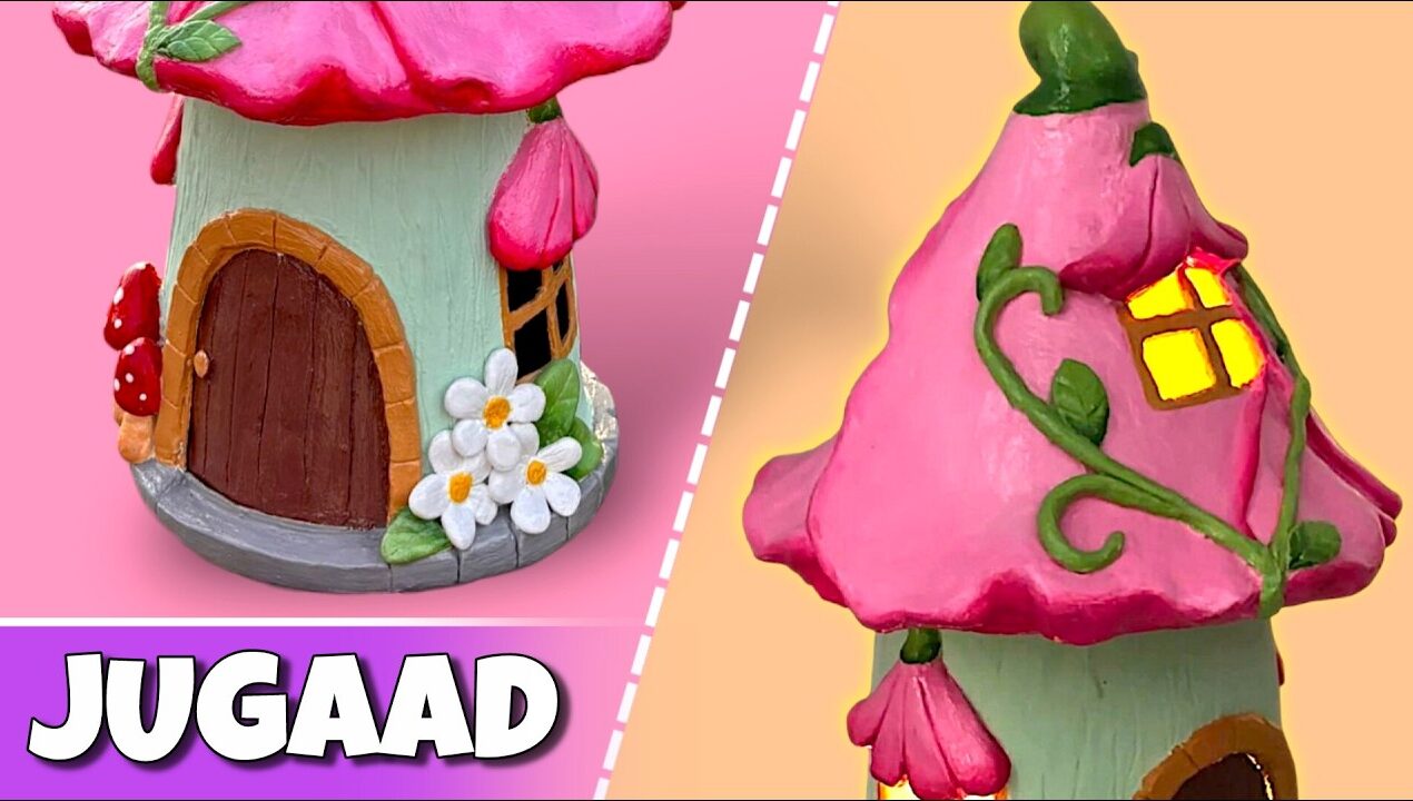 DIY Fairy House! ( No Clay ❌ No Jar )