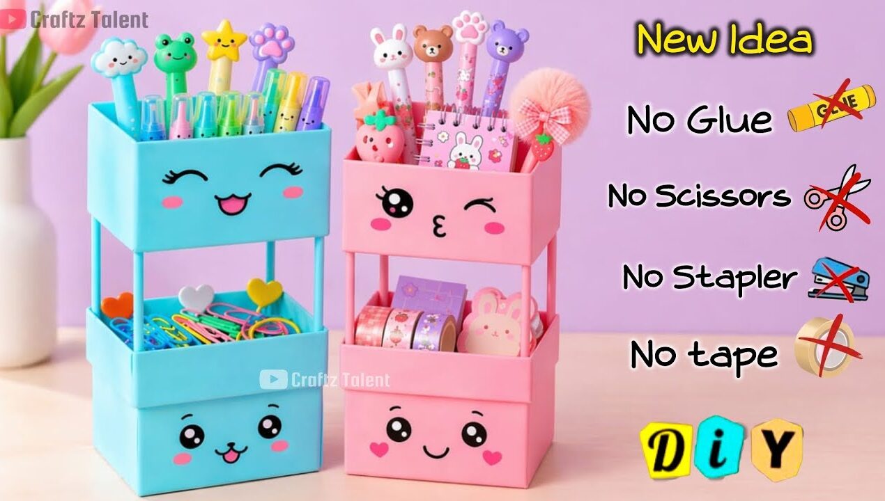Easy craft ideas/ miniature craft /Paper craft/ how to make /DIY/school project/ art and craft