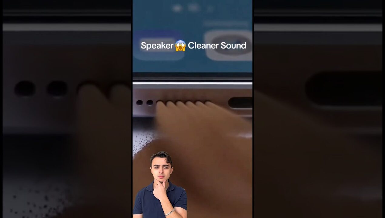 Genius Phone Speaker Cleaning Hack! 🔊✨ #shorts #lifehacks #phone #diy