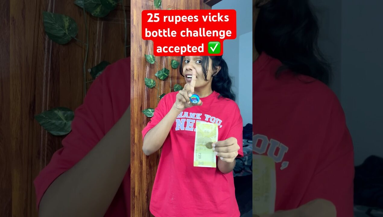 25 രൂപയുടെ vicks bottle കൊണ്ടൊരു craft #shorts #shortvideo #diy