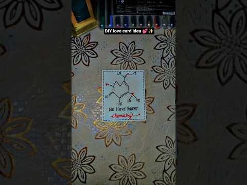 DIY love card idea 💕✨#craft #diy #love #lovecard #trending #youtubeshorts #diygiftideas #shorts