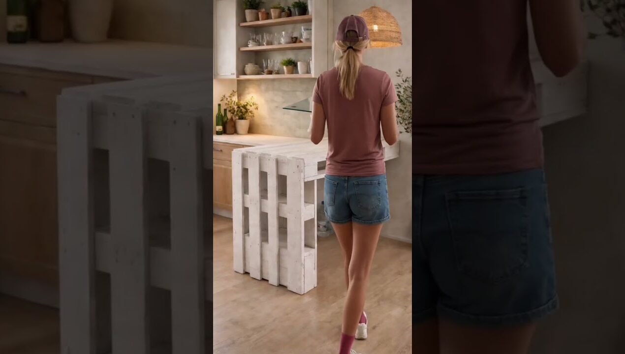 Penisola cucina DIY con pallet  #faidate #pallet #home #diy