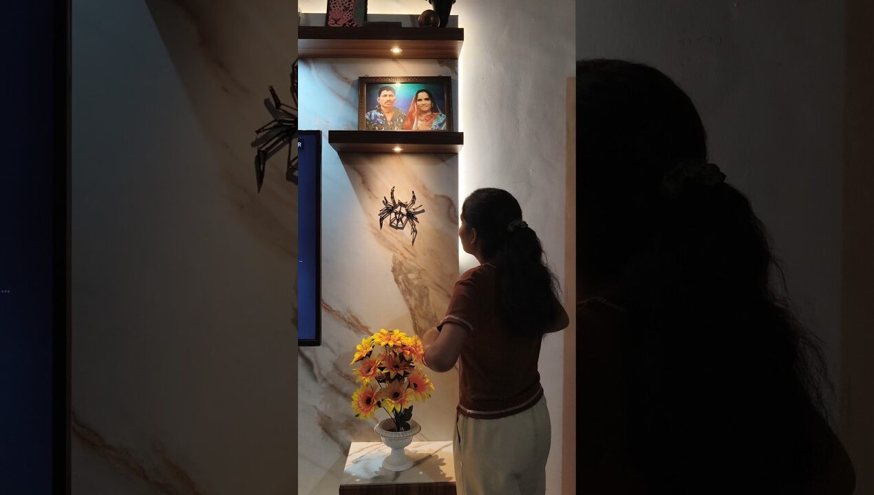 DIY Spider Wall Decor 🕷️✨ #diycrafts #diy