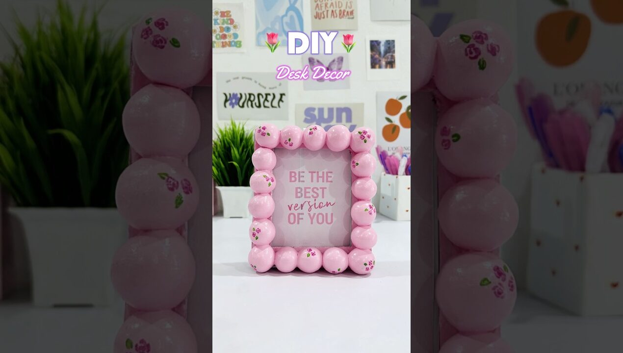 DIY Superclay Frame #diy #aestheticroomdecor #craft #viral #aesthetic #viralshorts #handmade #shorts