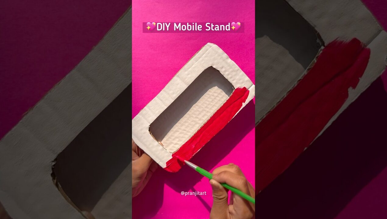 DIY mobile stand 💖 #shorts #diy #craftideas
