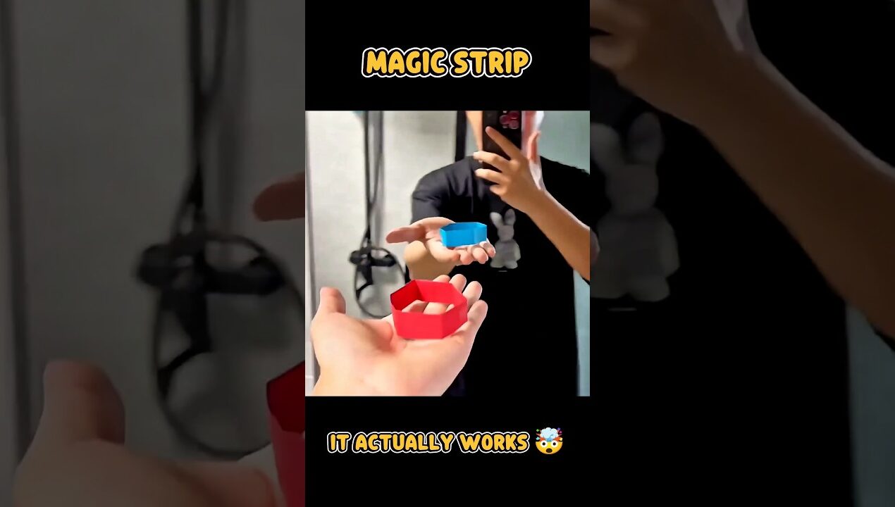 Paper Magic Trick 😍 | Easy Origami Craft #shorts