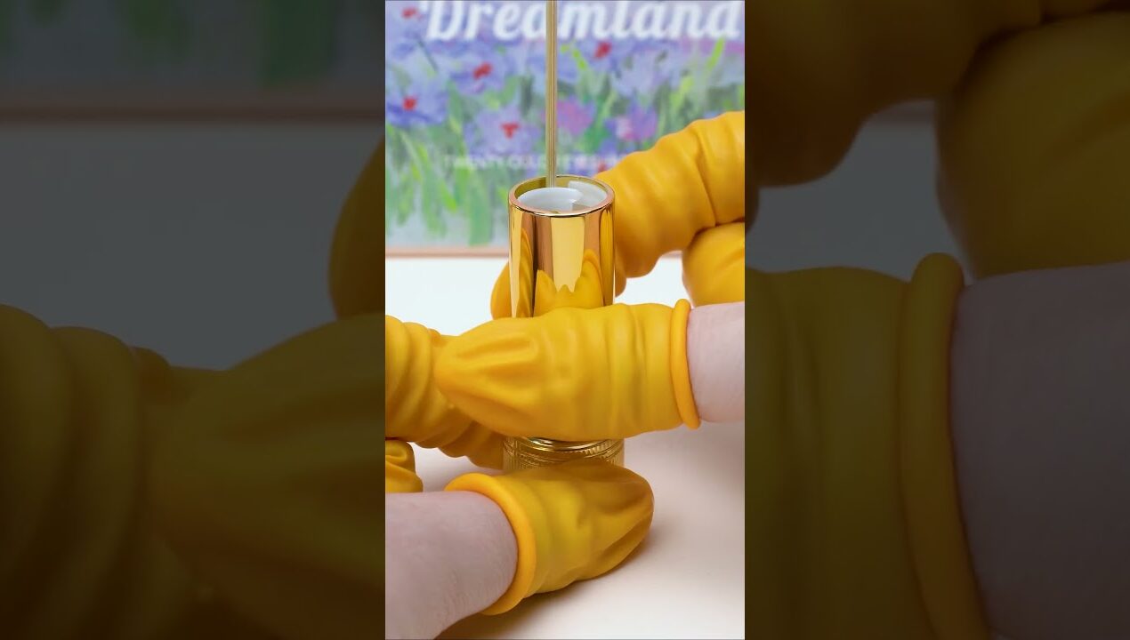 Deep Cleaning Moonlight Glitter Lip Balm 🌙 #shorts #satisfying #DIY #lipstick #fyp #makeuprepair