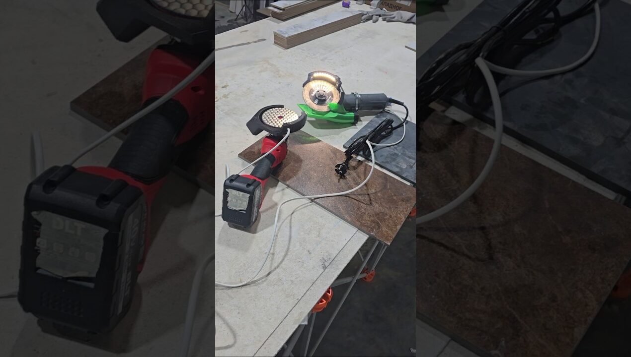 Пылеотводы с подсветкой зоны работы с плиткой! Новинки на 9plitok.ru #diy