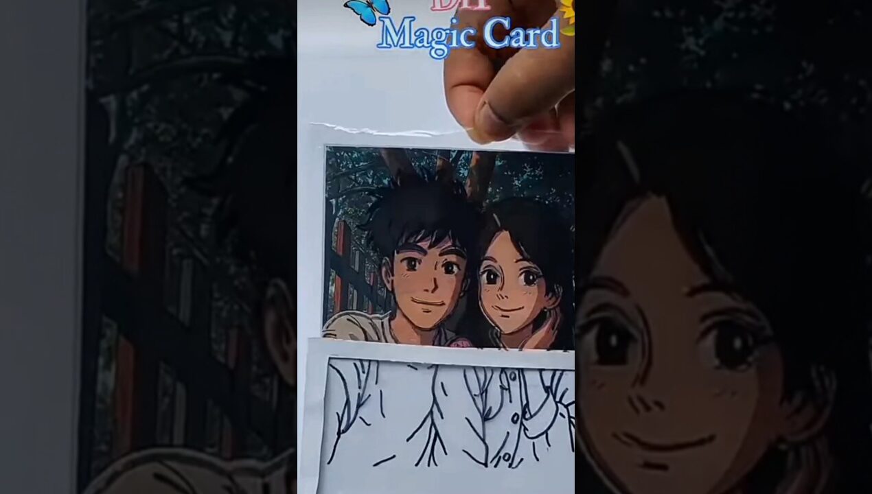 DIY Magic 🪄 Card #diy #thehandmadens #viralvideo #diyideas #art #chatgpt