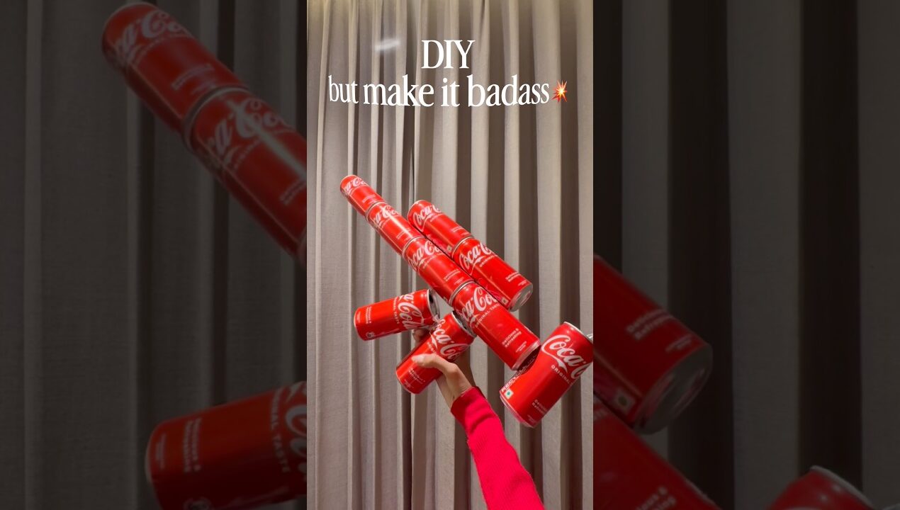 Diet Coke DIY ideas 🥤🤩 ( PART 3 ) #art #aestheticroomdecor #dietcoke #roomdecor #shorts